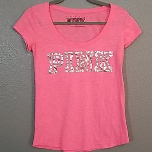Pink Woman's Sleep Tee sz S